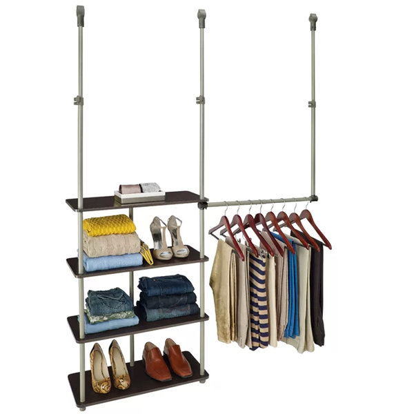 Small WalkIn Closet Clothes Rails & Wardrobe Systems You'll Love